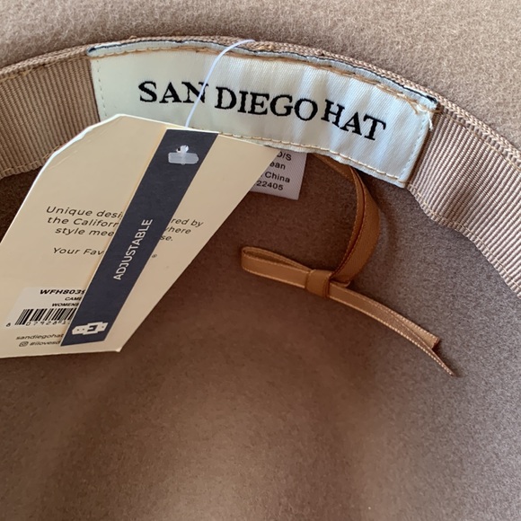NWT: San Diego Hat Co. Bow Fedora - Picture 6 of 6